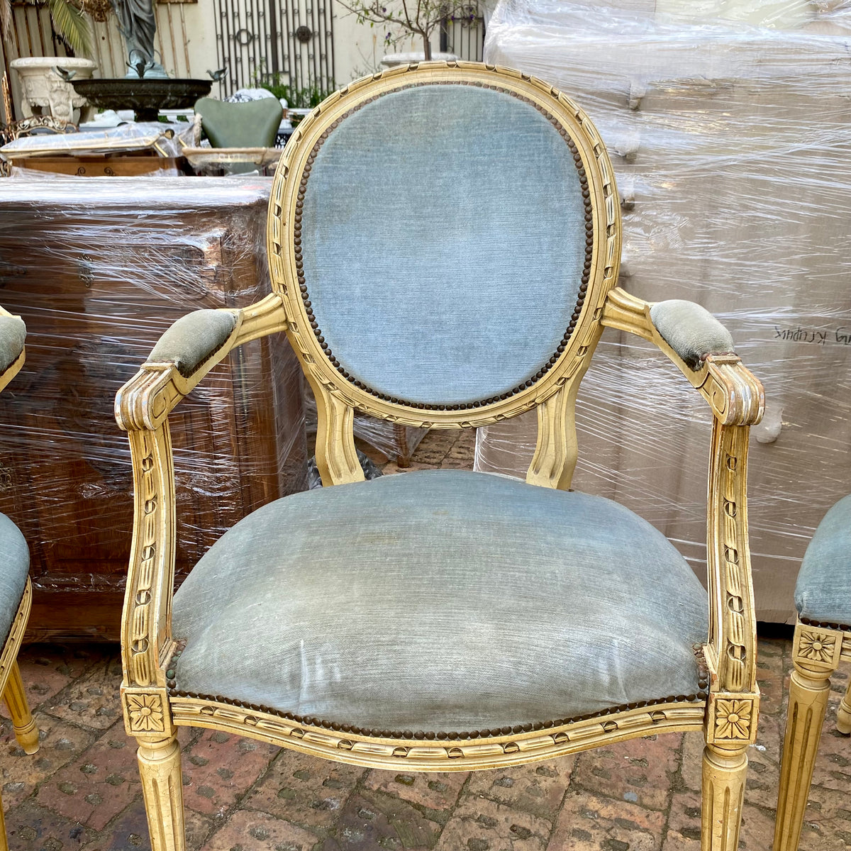 Antique French Dining Chairs Delos Antiques