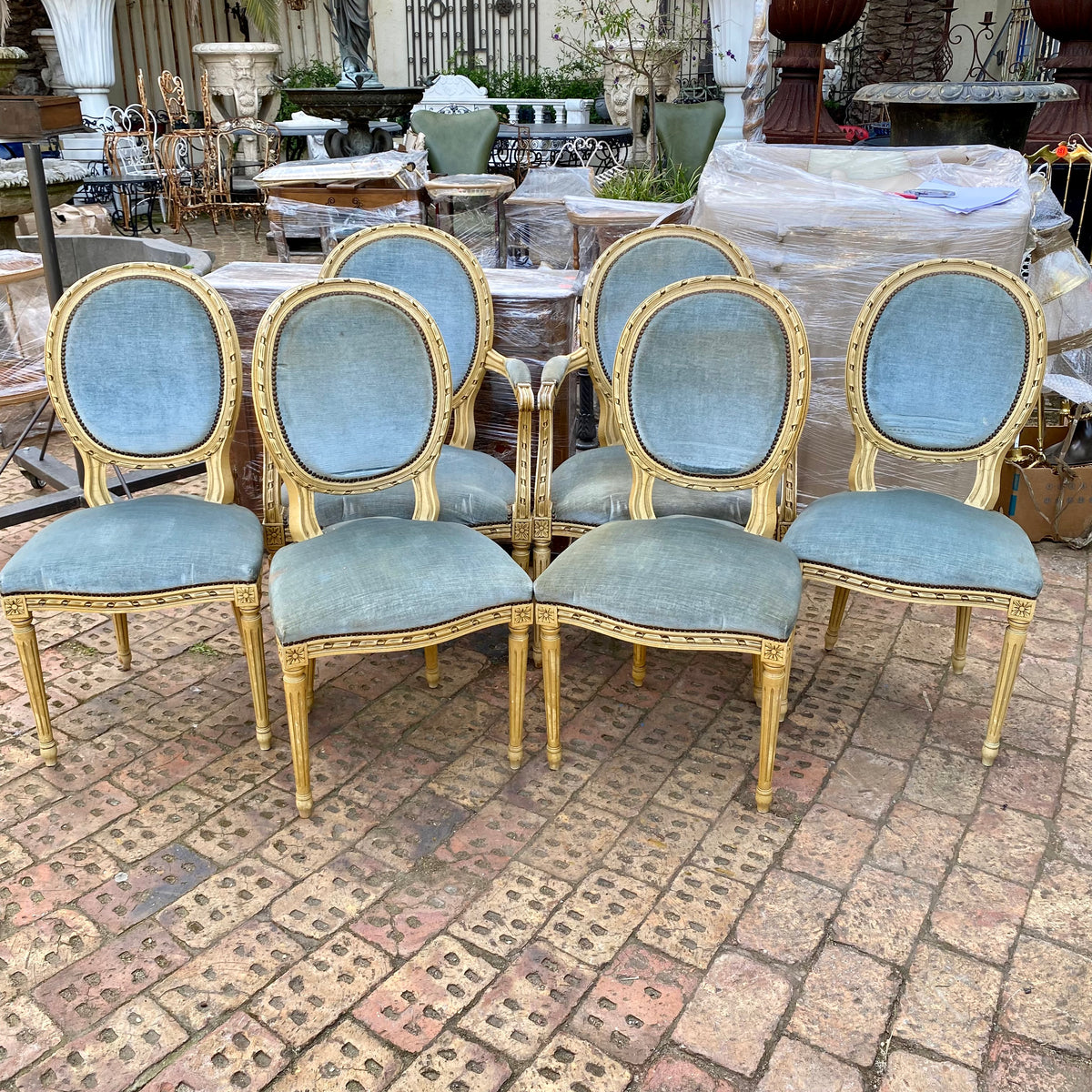 Antique French Dining Chairs Delos Antiques