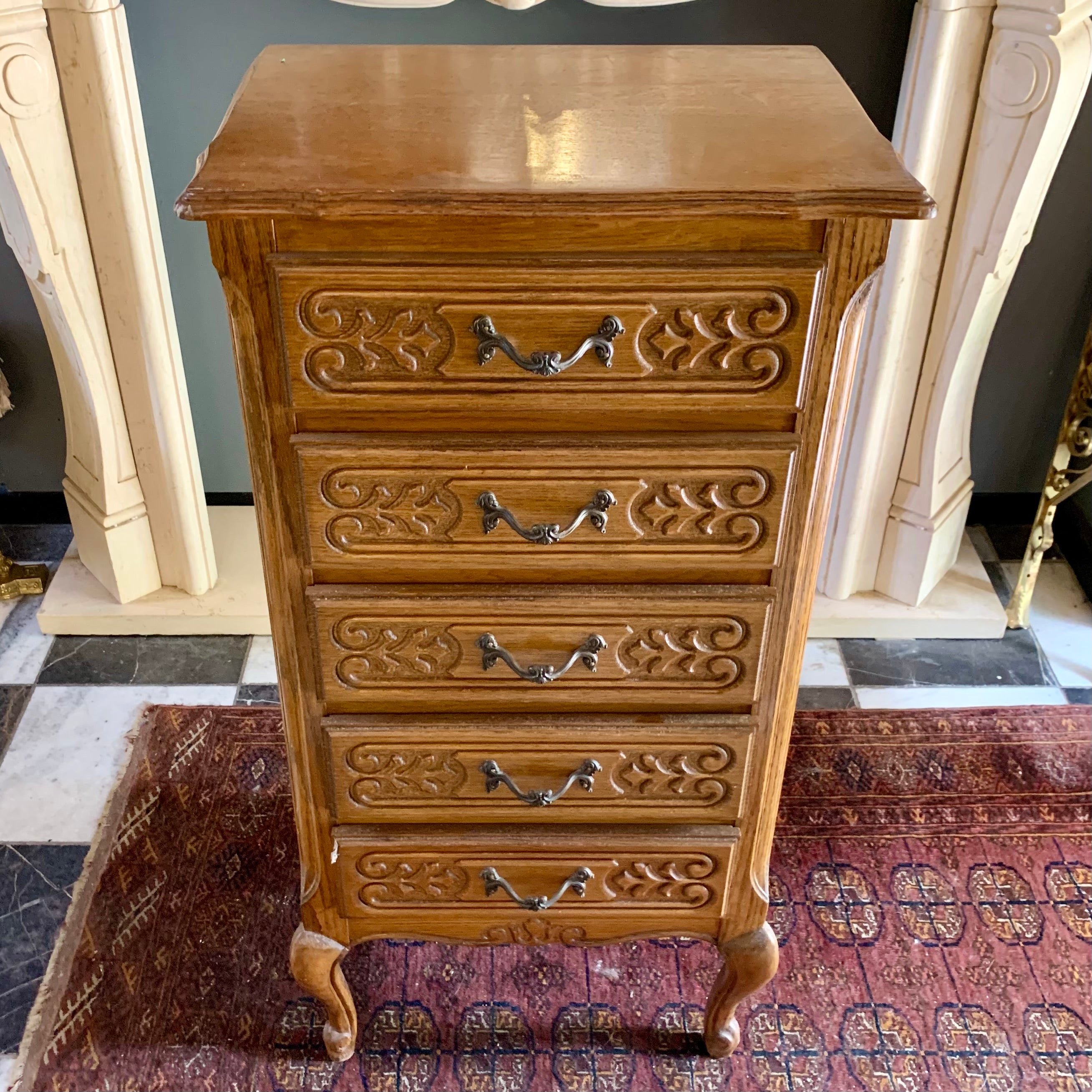 Large Antique Oak Chest of Drawers