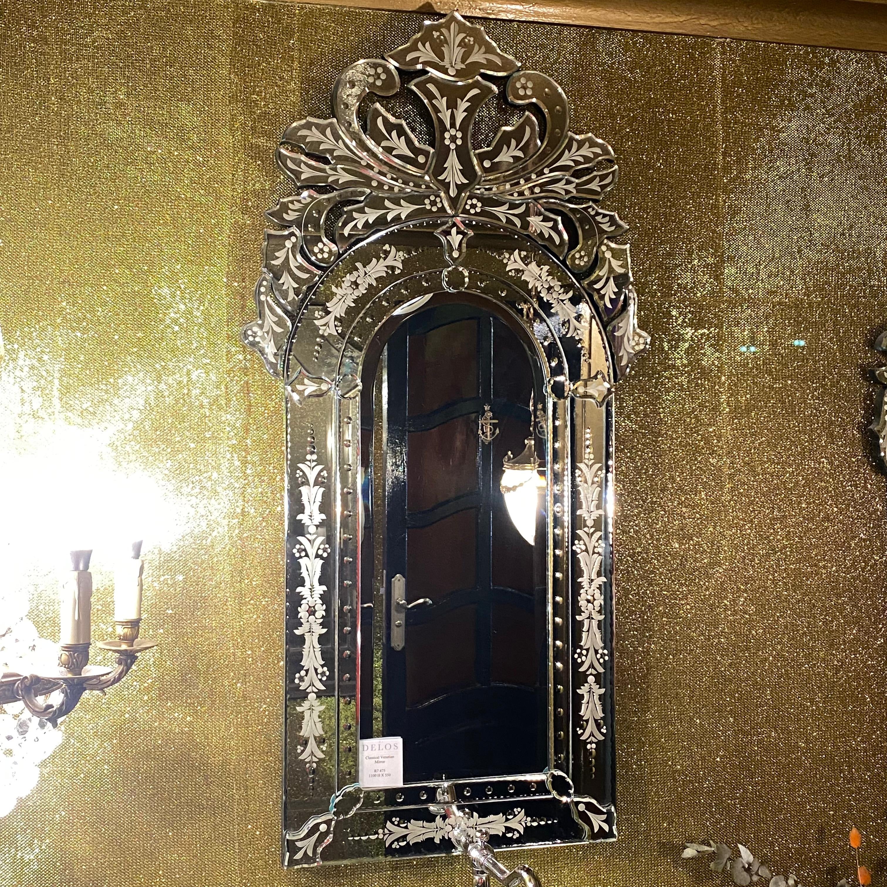 Classical Venetian Mirror - SOLD