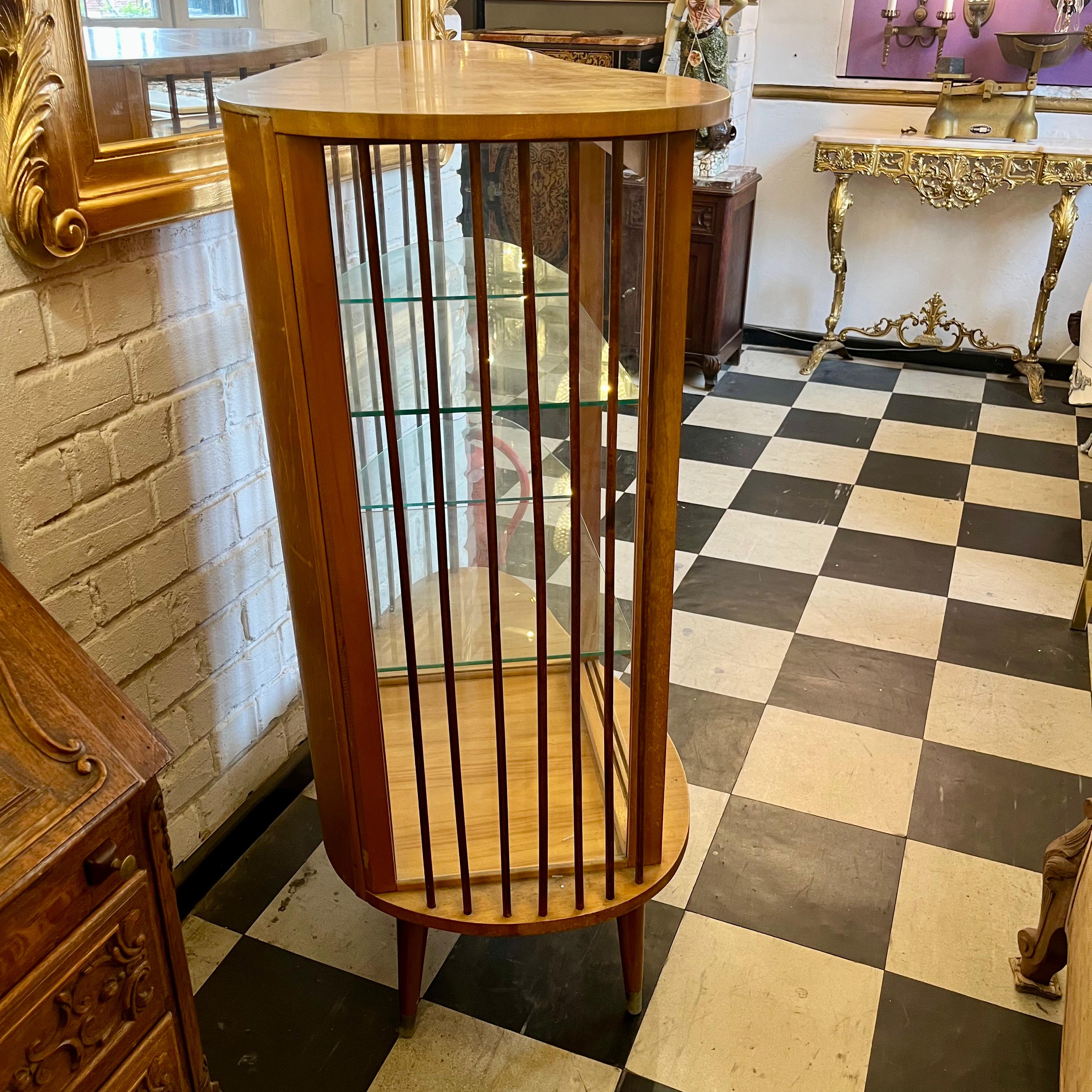 Maple Art Deco Drinks Cabinet - SOLD