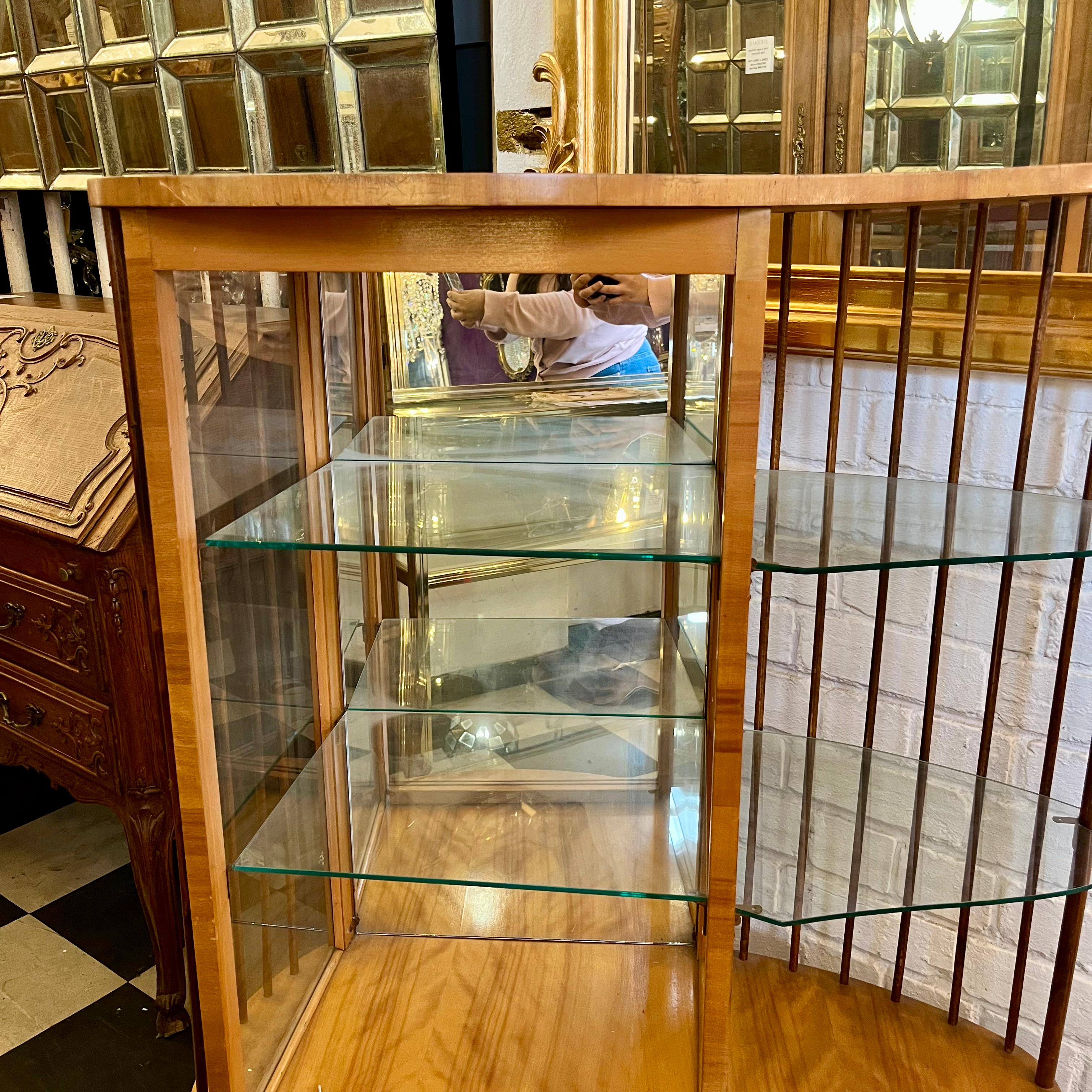 Maple Art Deco Drinks Cabinet - SOLD