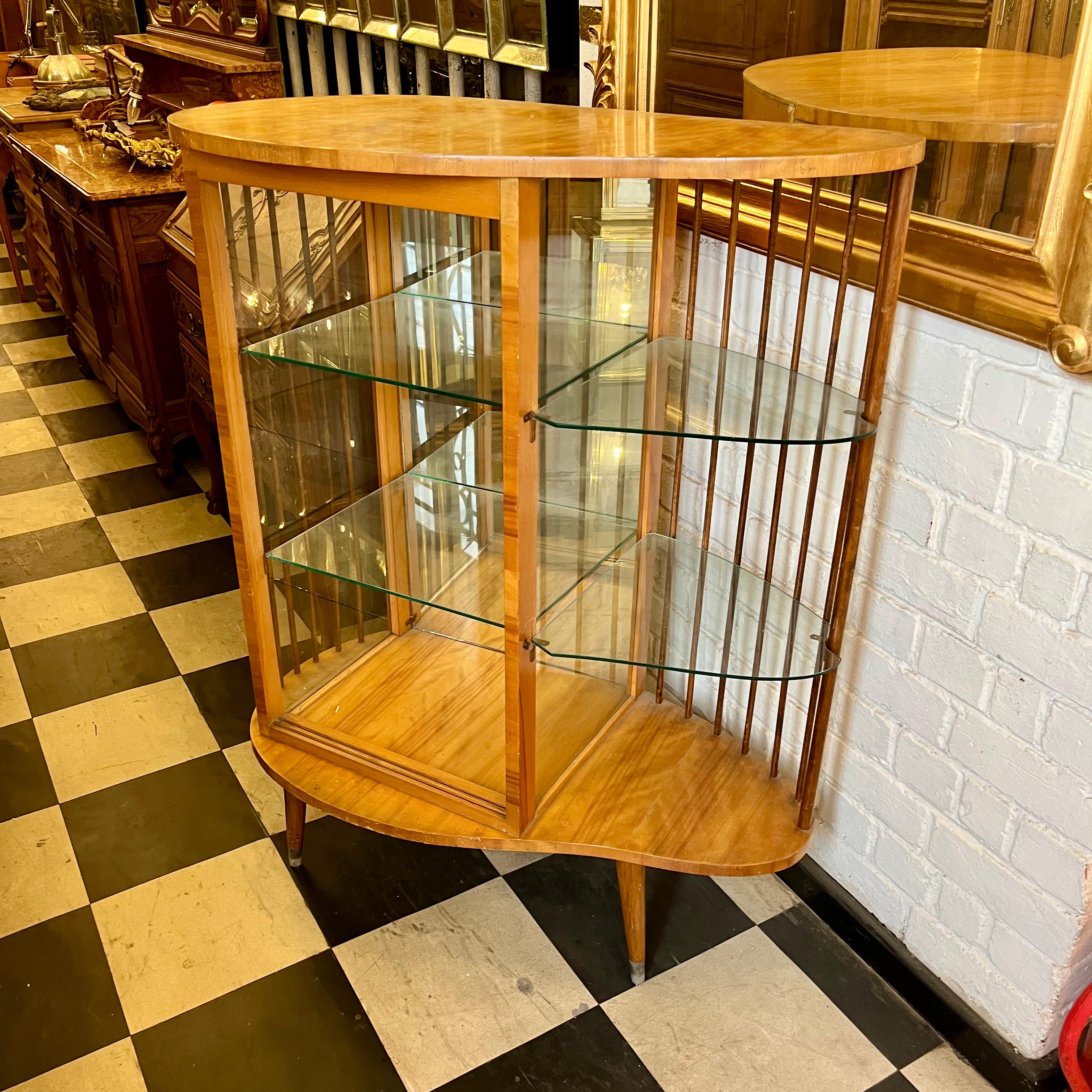 Maple Art Deco Drinks Cabinet - SOLD