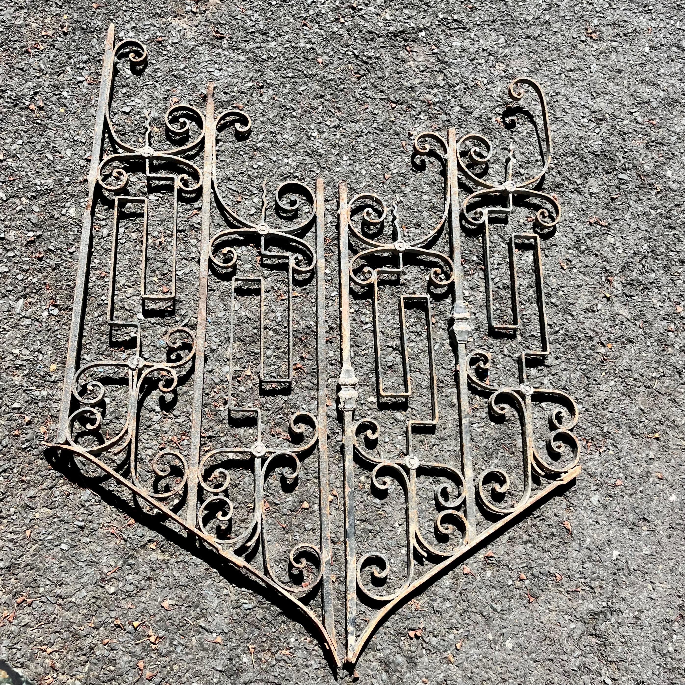 Salvaged Two Paneled Gate