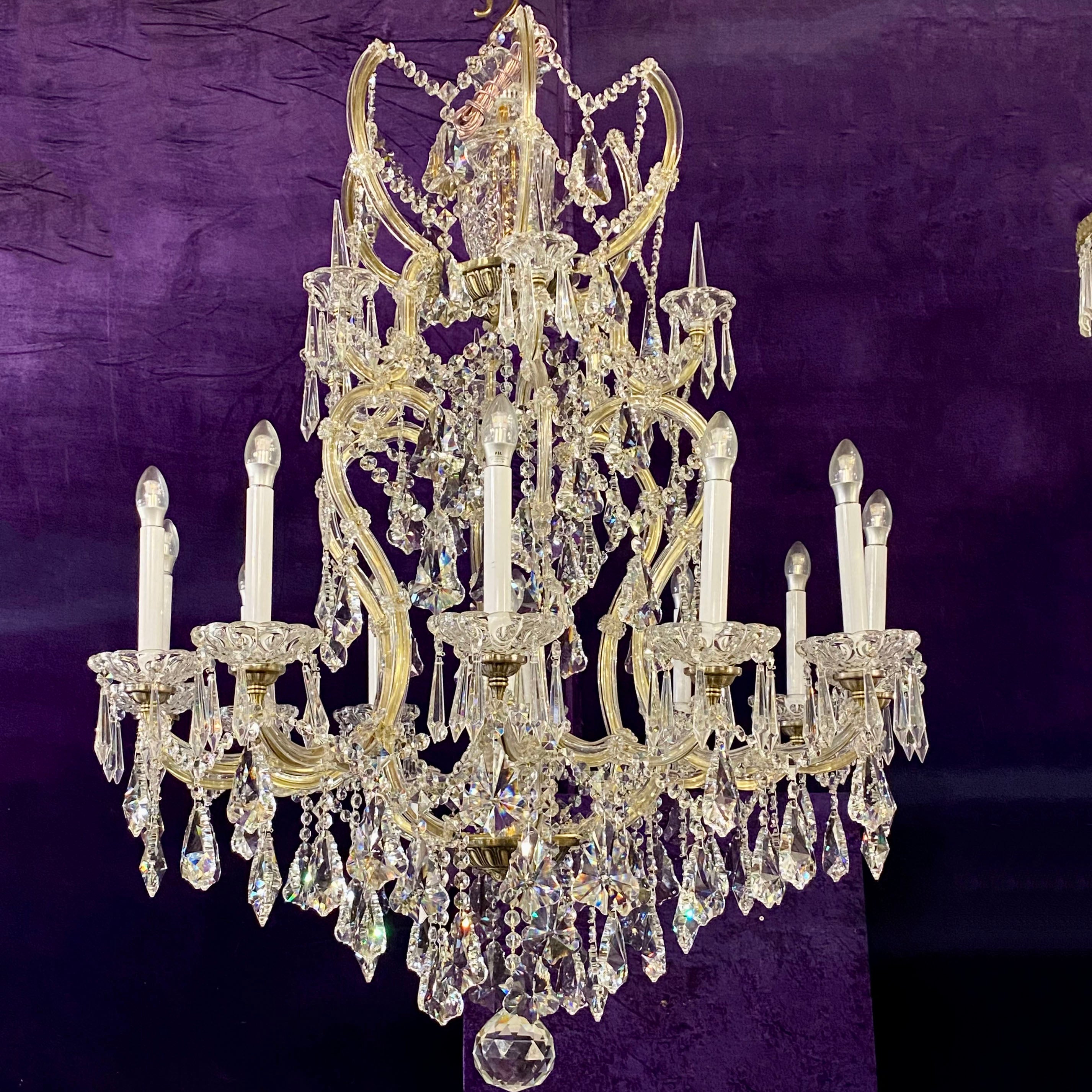 Large Maria Theresa Chandelier