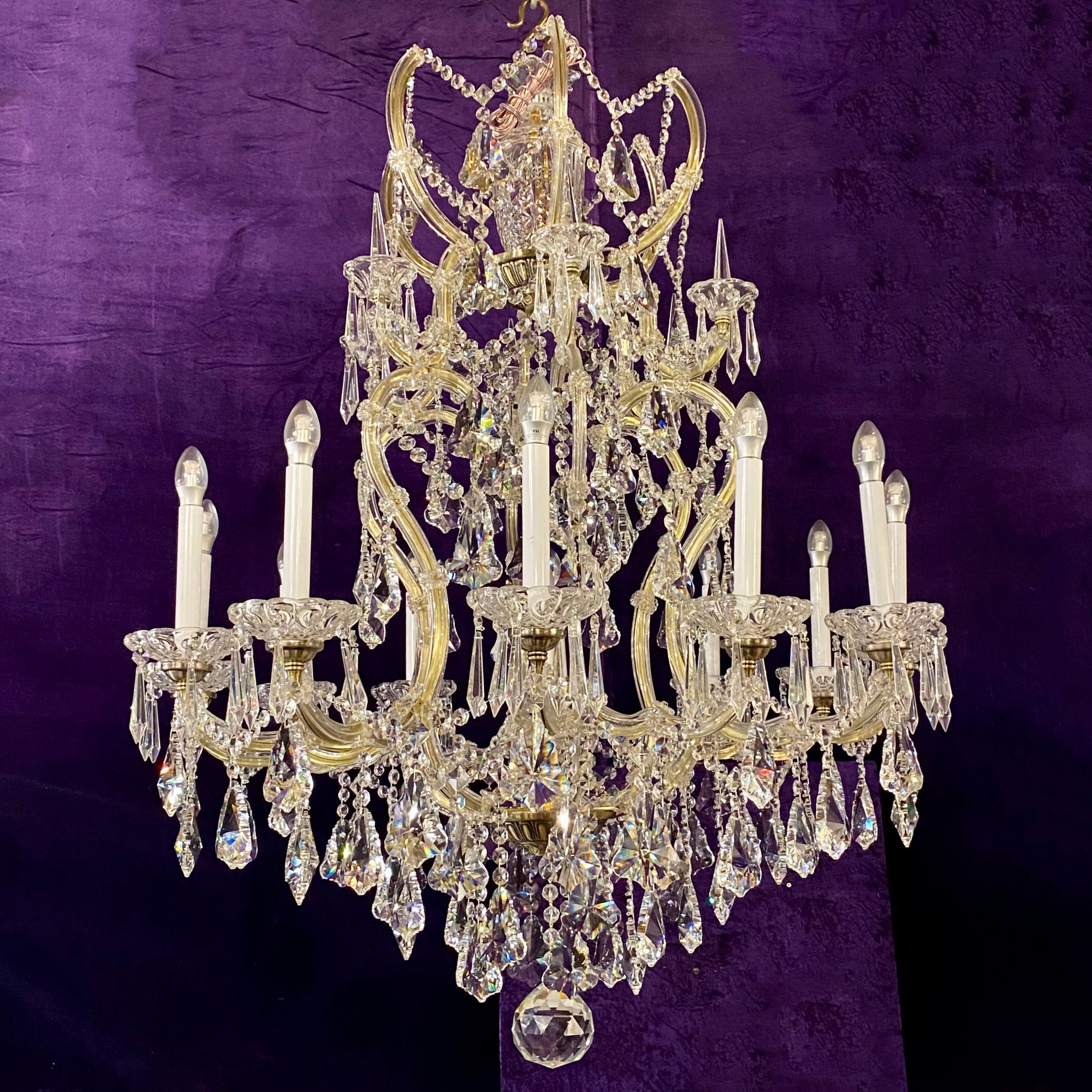 Large Maria Theresa Chandelier