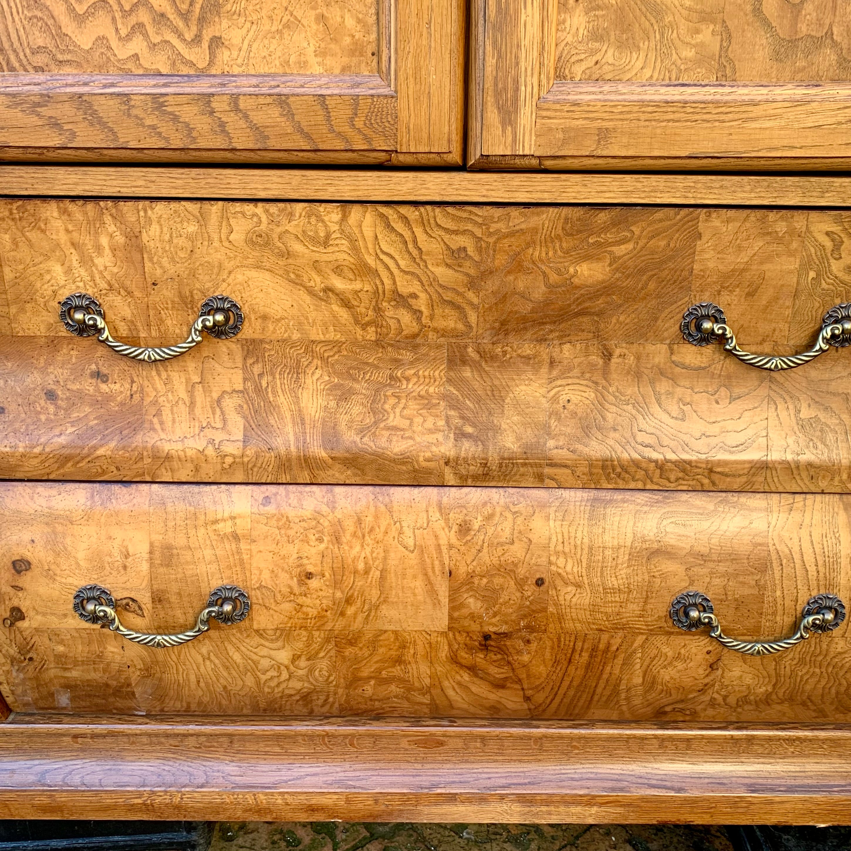 Antique Multiwood Cabinet