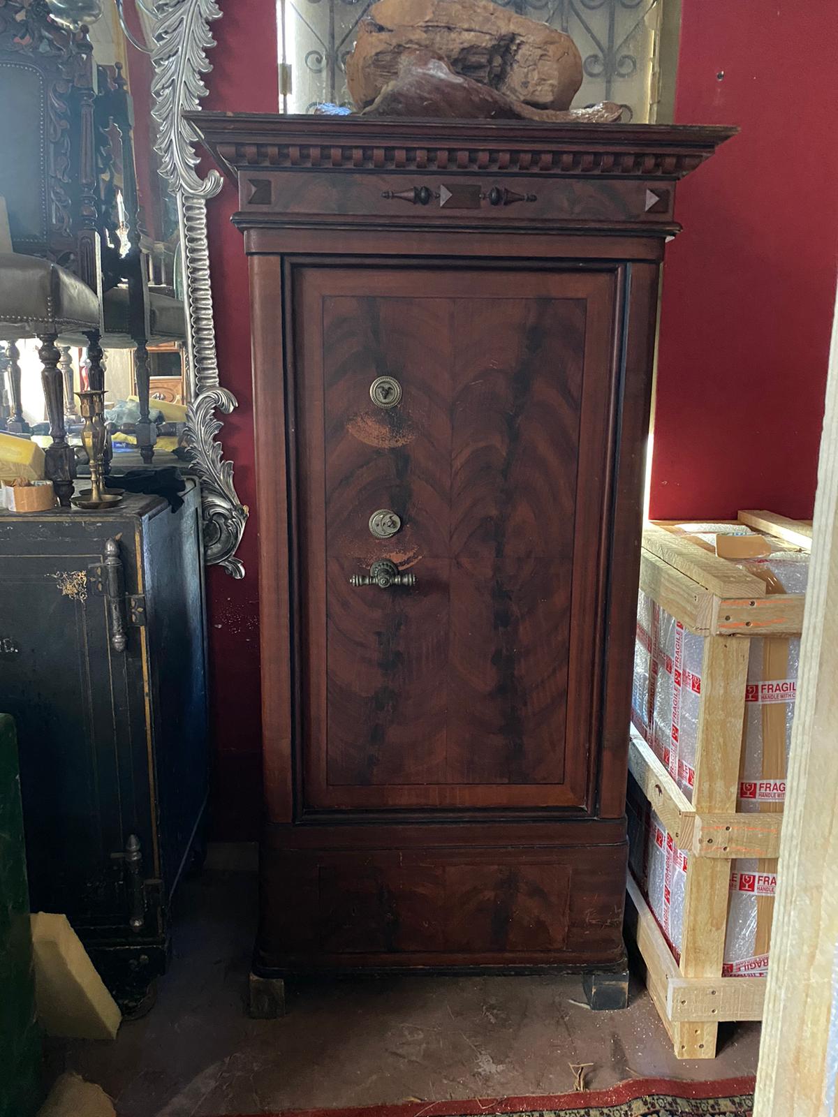 Phenomenal, Extremely Large and Unique Antique Bavarian Safe