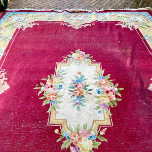 Beautiful and Bold Vintage Carpet - SOLD