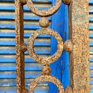 Salvaged Forged Steel Gate