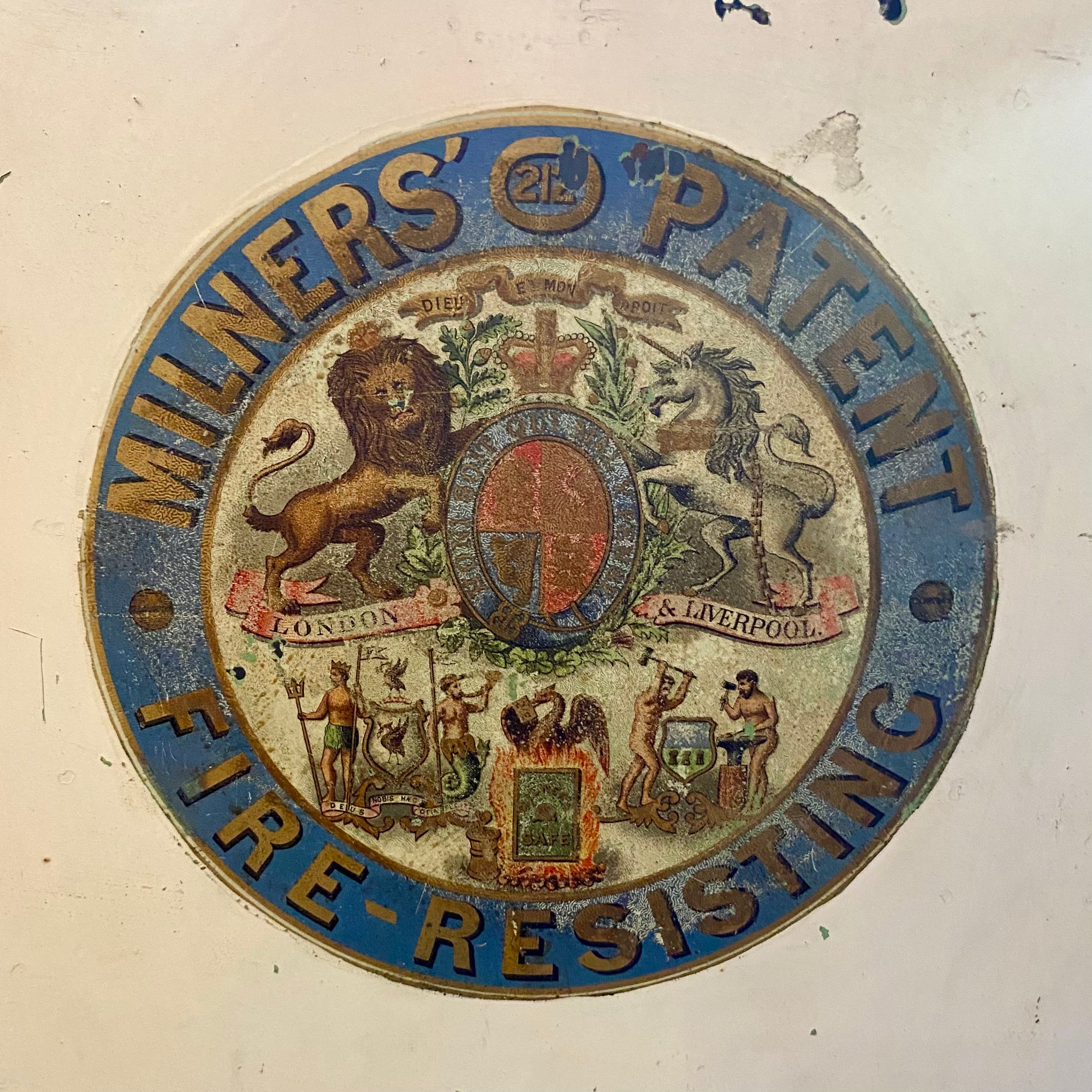 Antique "Milner's Patent" Safe