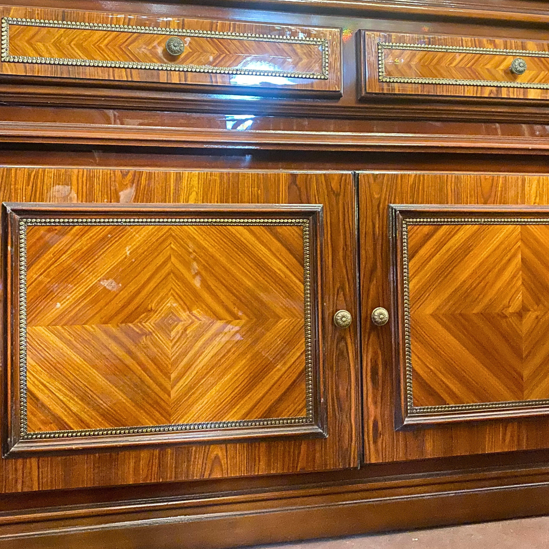 Exquisite Antique Display Cabinet