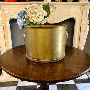 Antique French Brass Pot