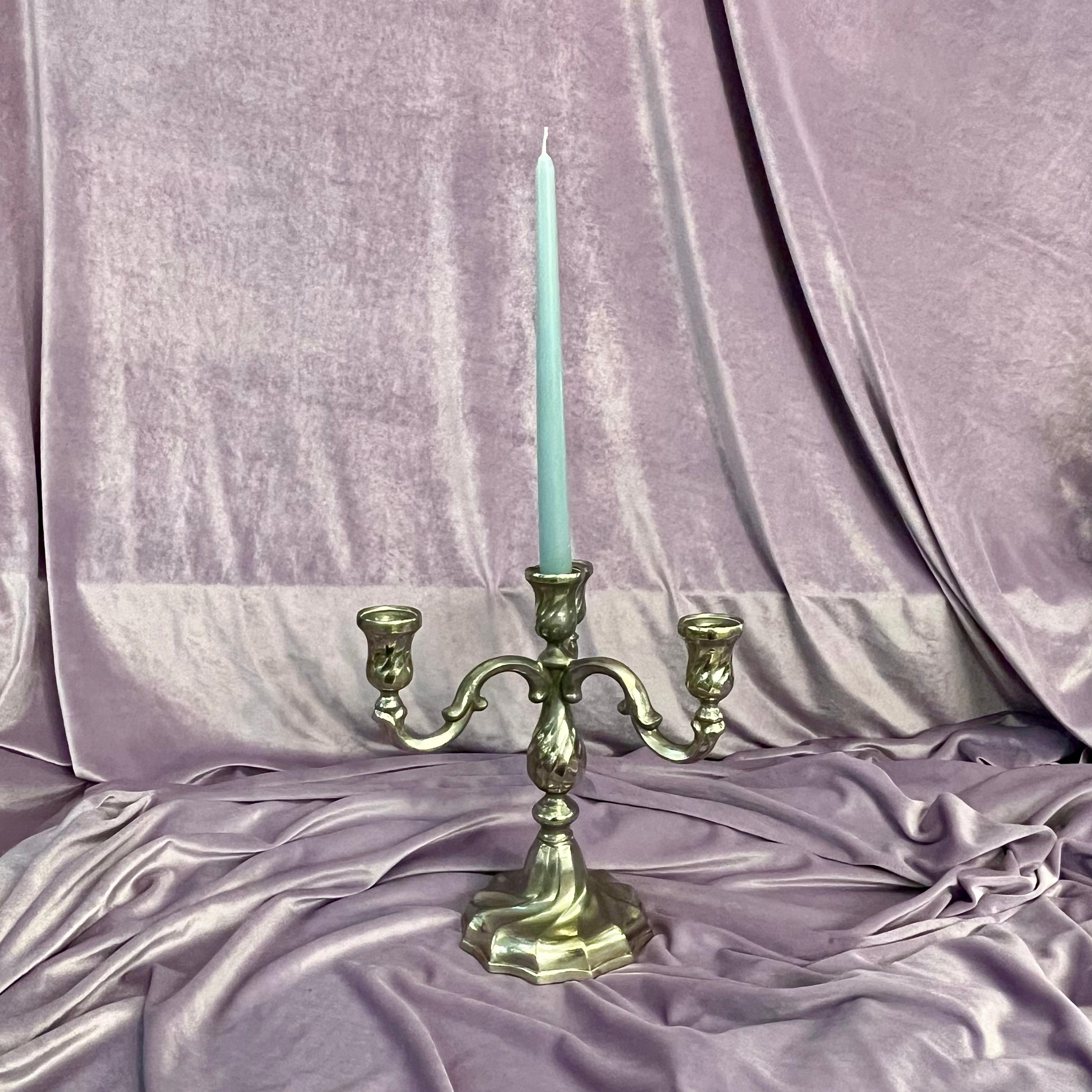 Antique Silver Plated Candelabra