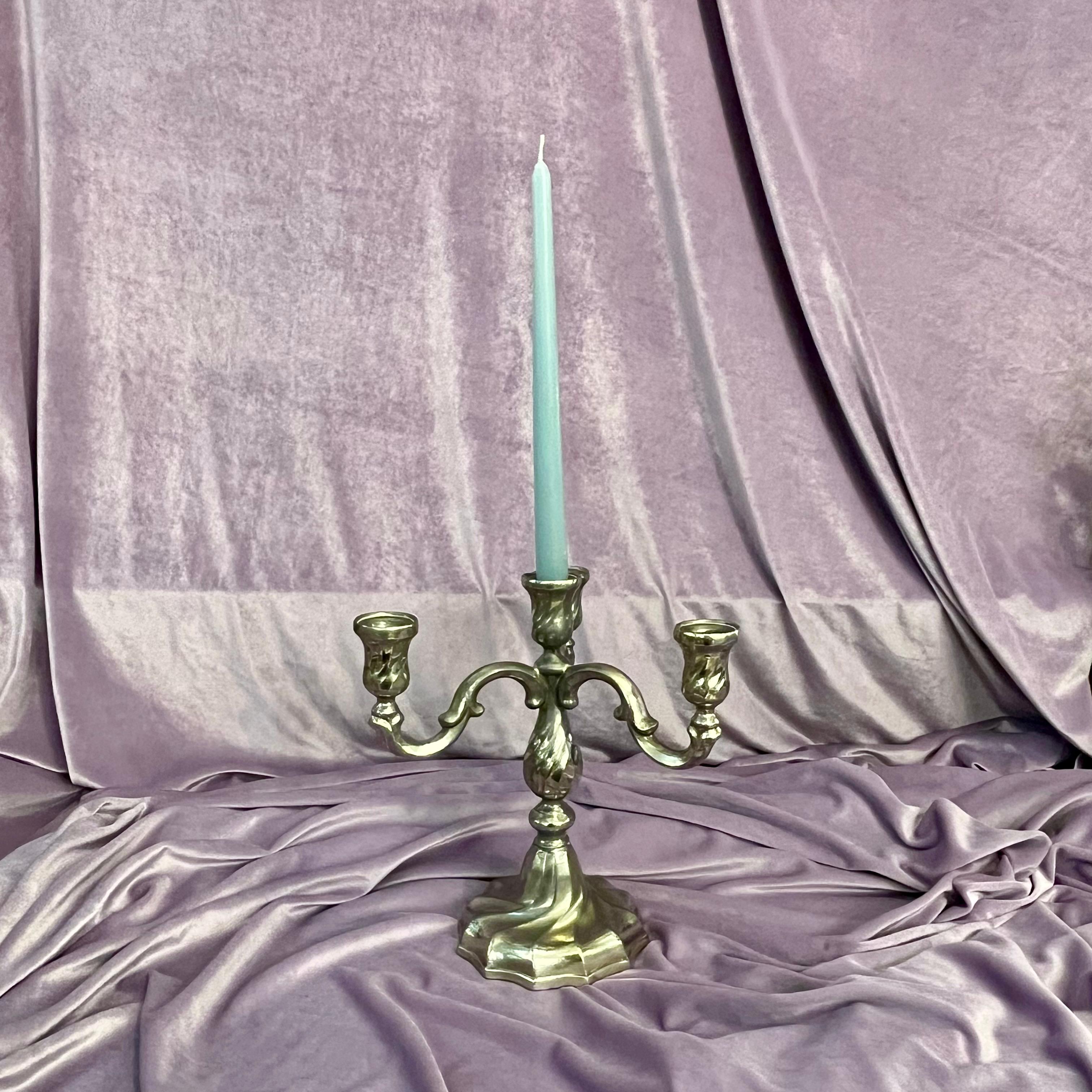 Antique Silver Plated Candelabra