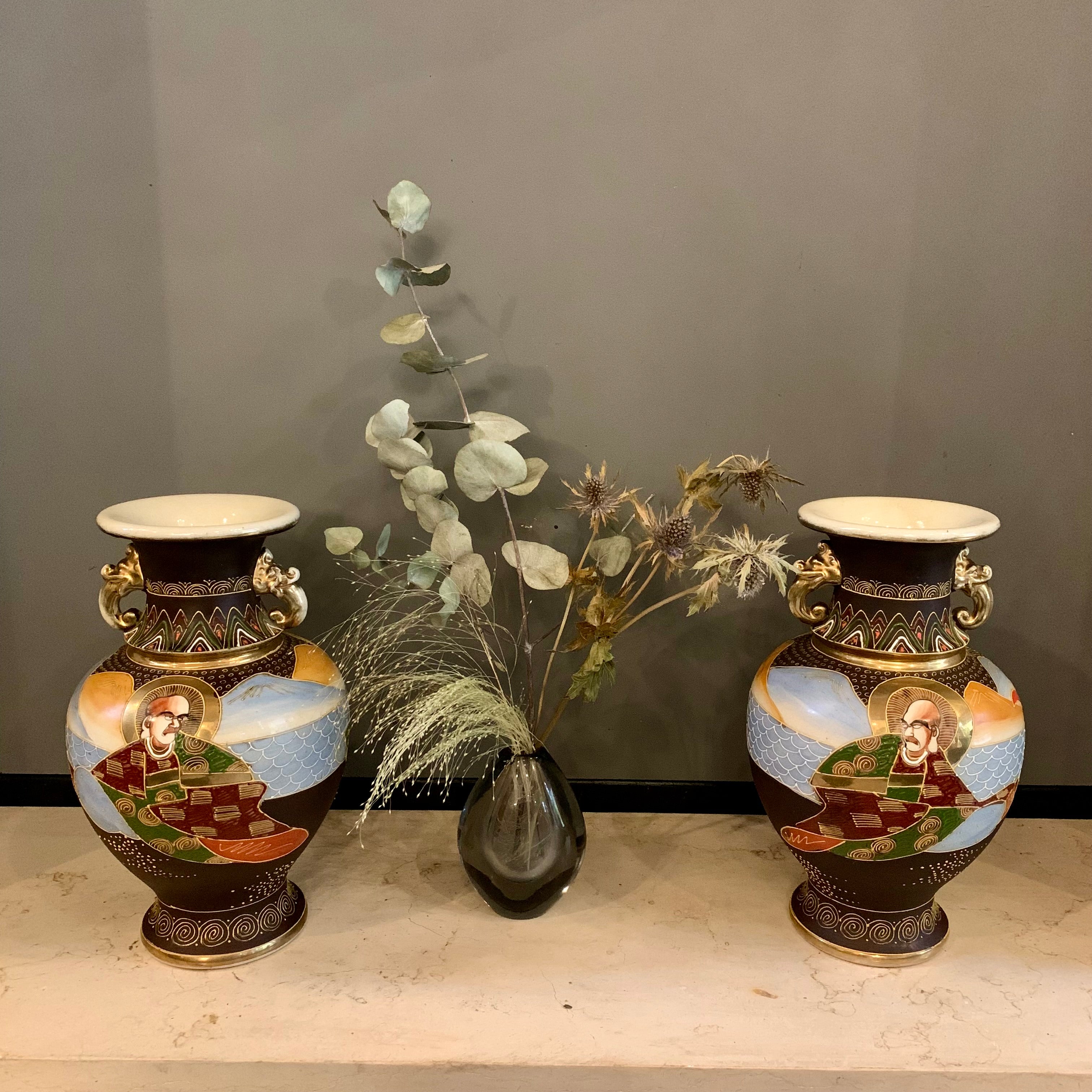 Pair of Vintage Chinese Vases