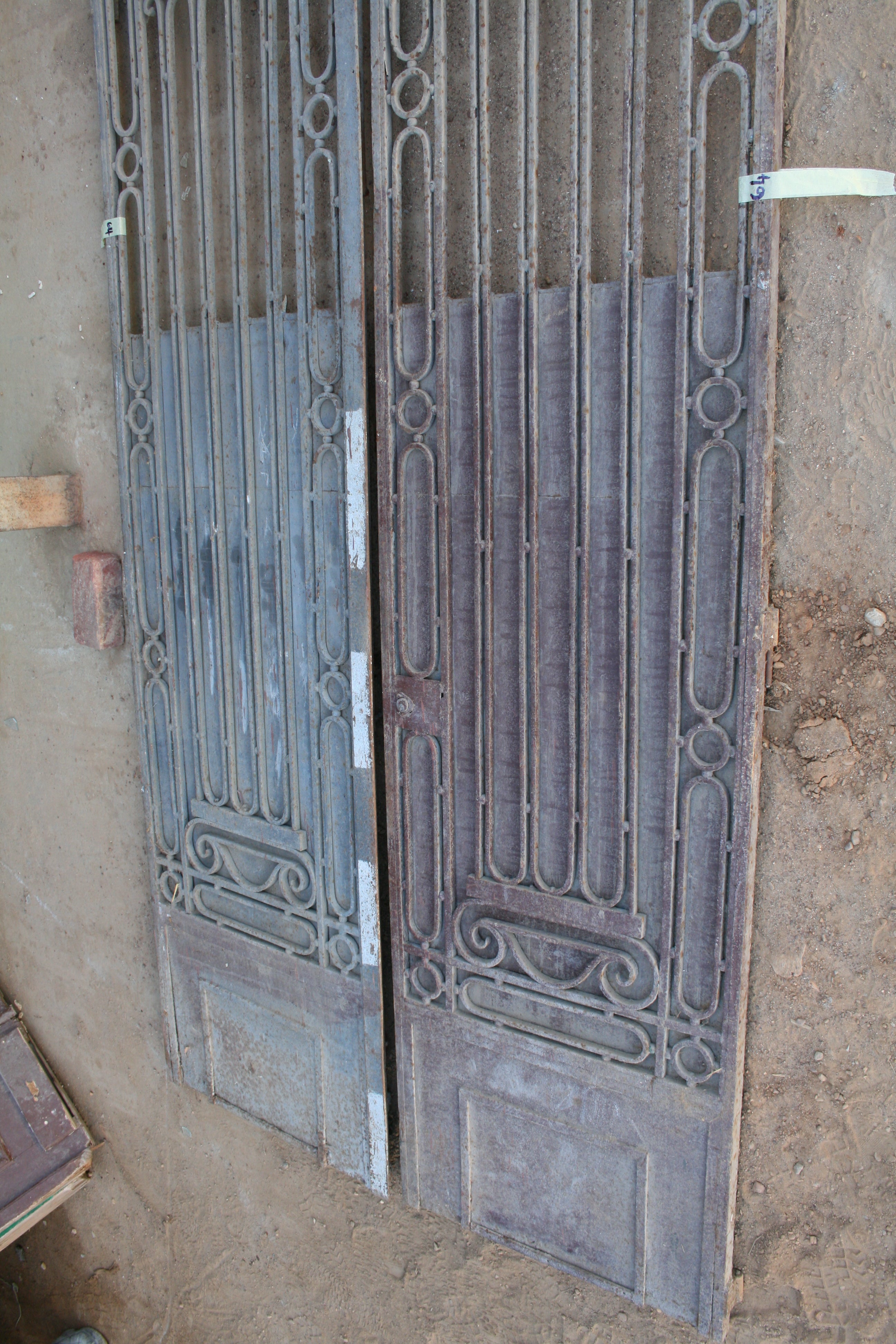 Antique Salvaged Art Deco Gate