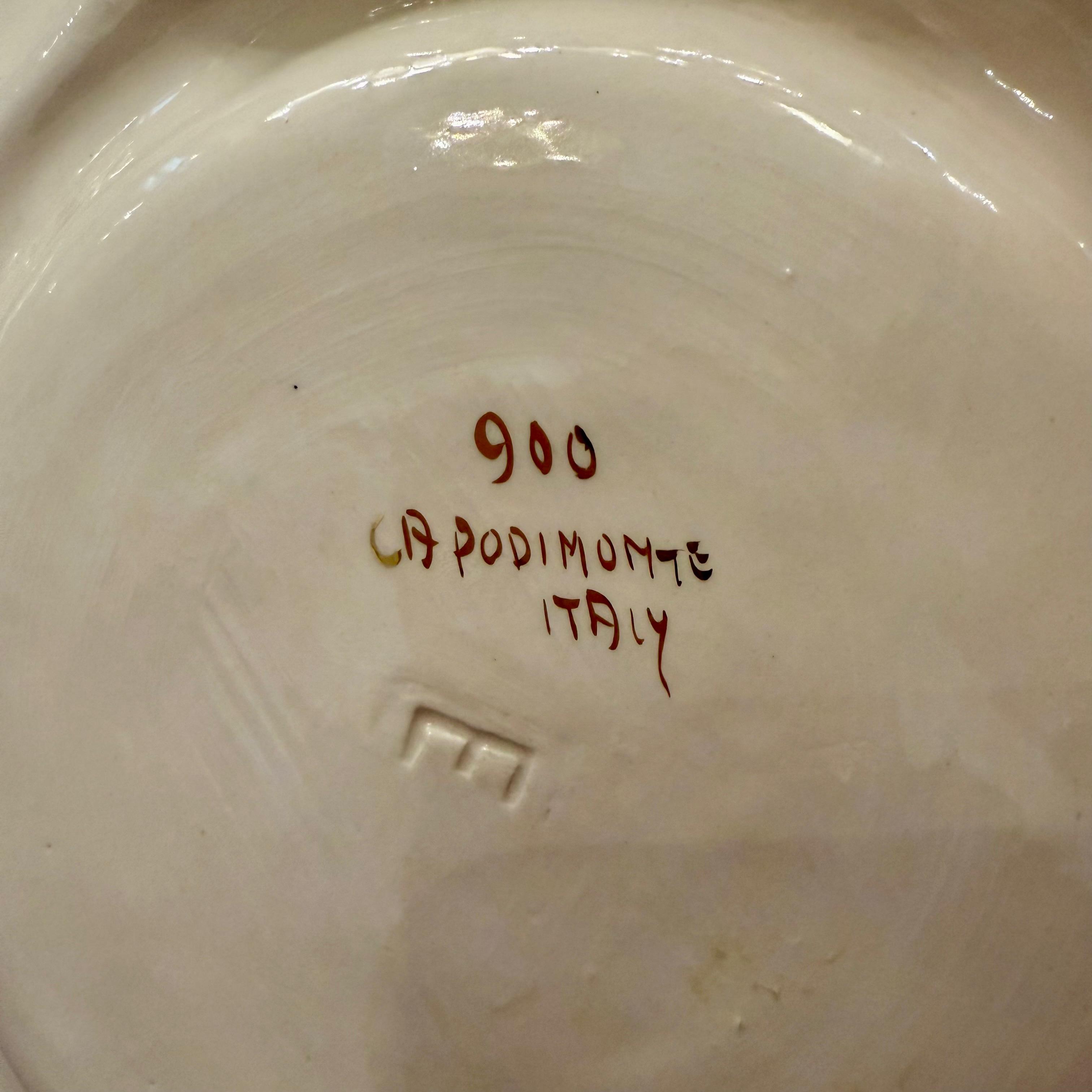 Capodimonte Decorative Wall Plate