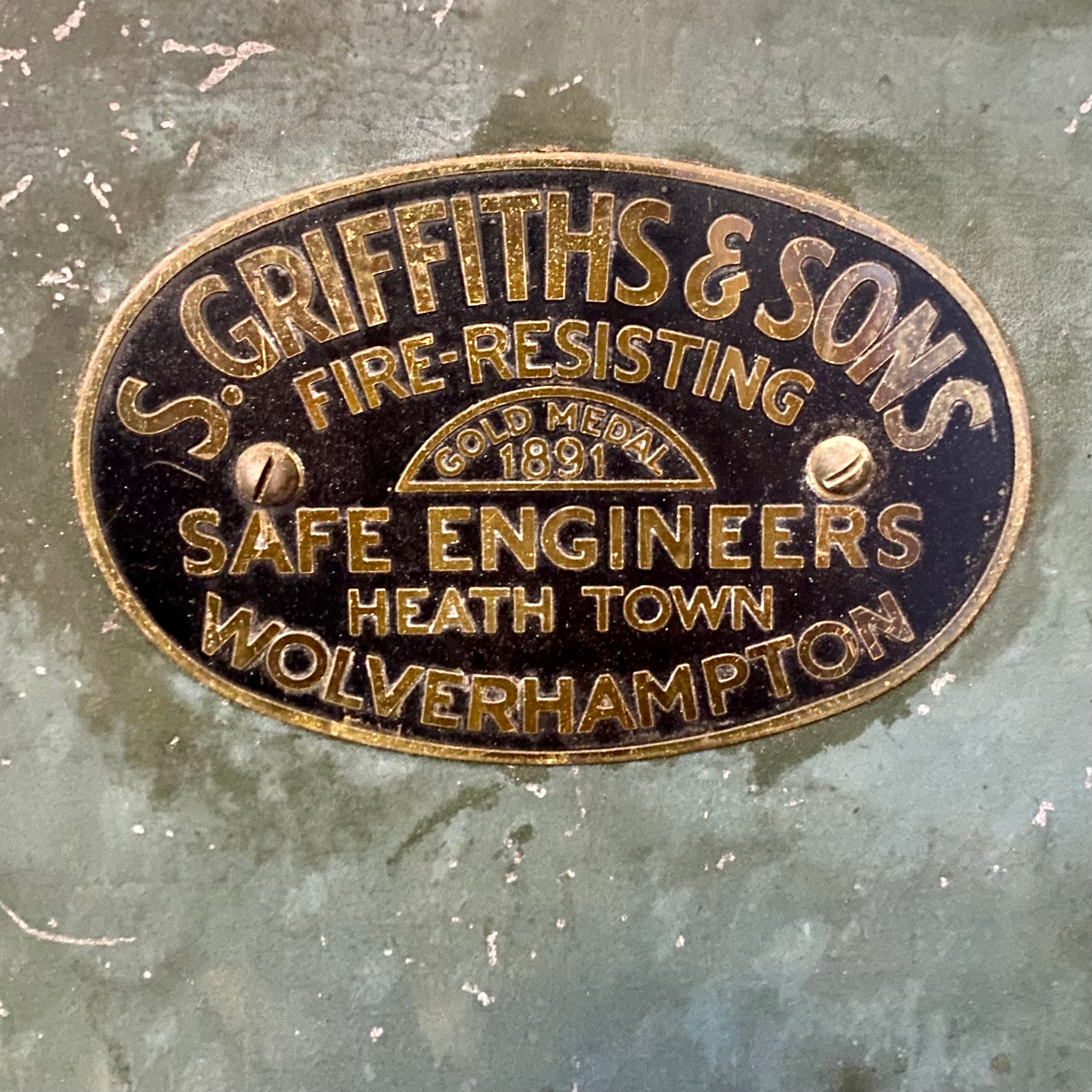 Antique "S.Griffiths & Sons" Safe