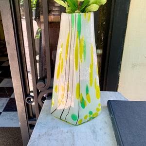 Murano Vase in Citrus Tones