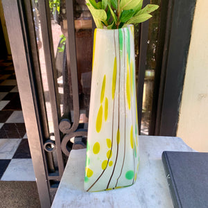 Murano Vase in Citrus Tones