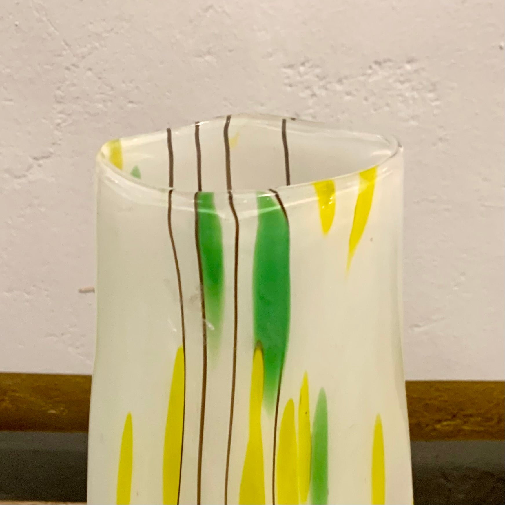 Murano Vase in Citrus Tones