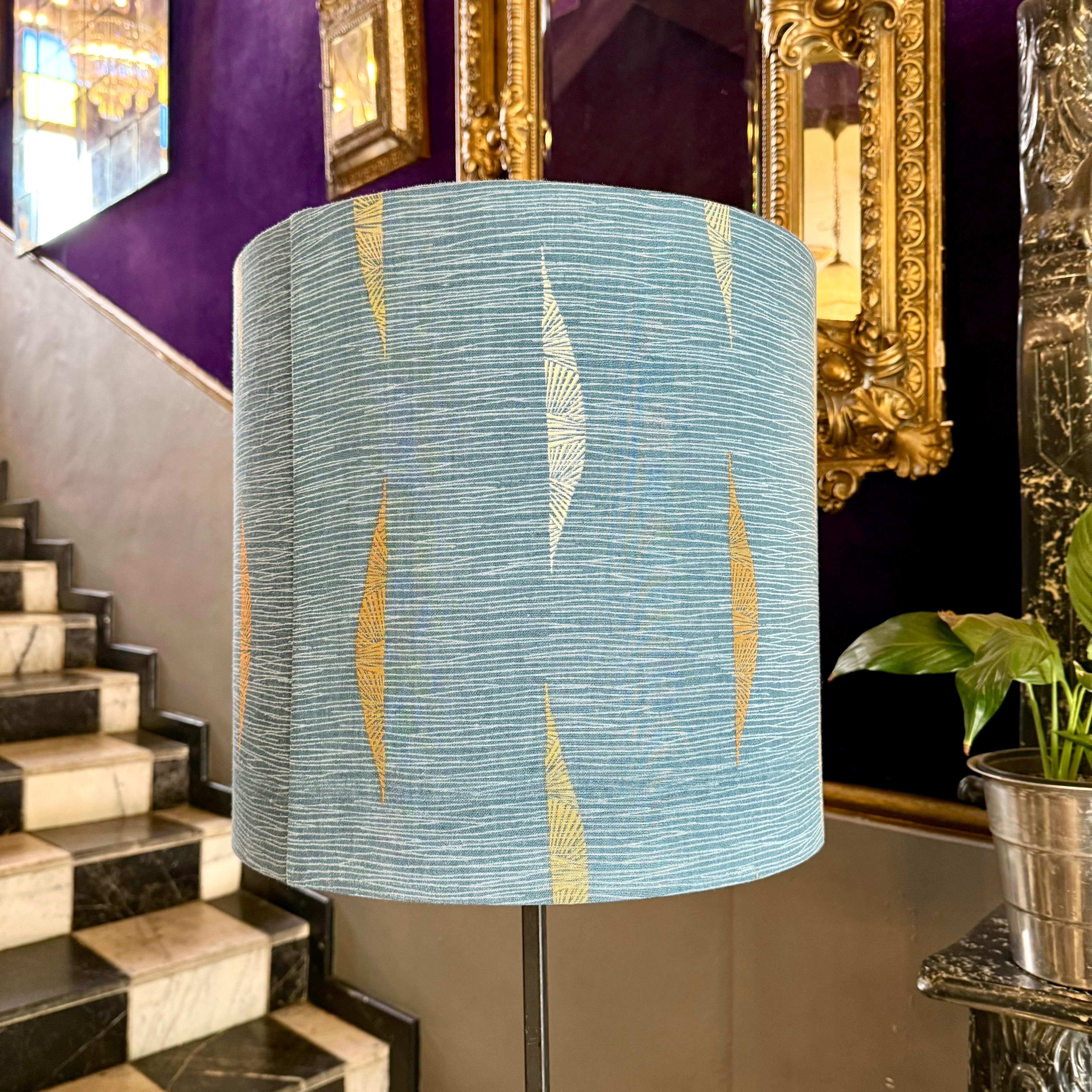 Mid Century Style Linen Lamp Shade