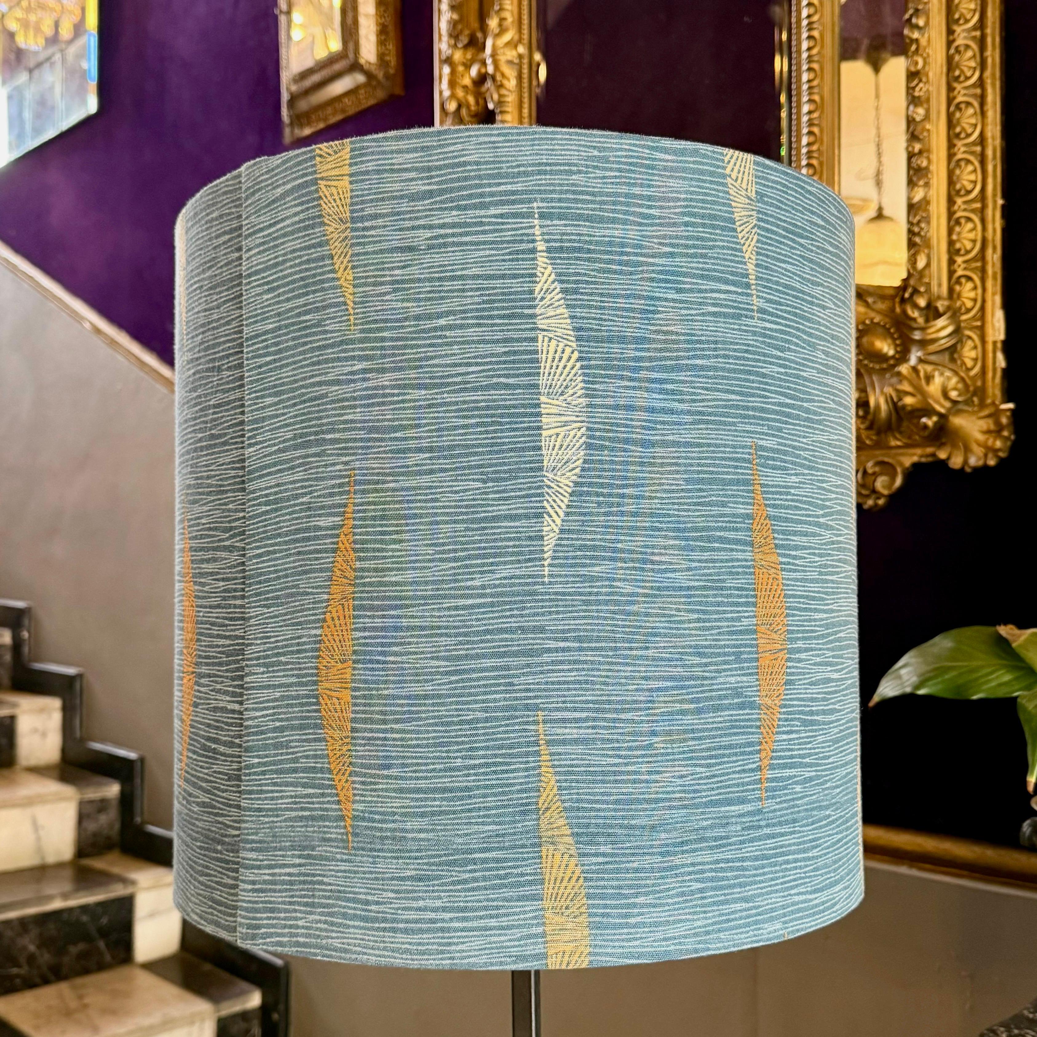 Mid Century Style Linen Lamp Shade