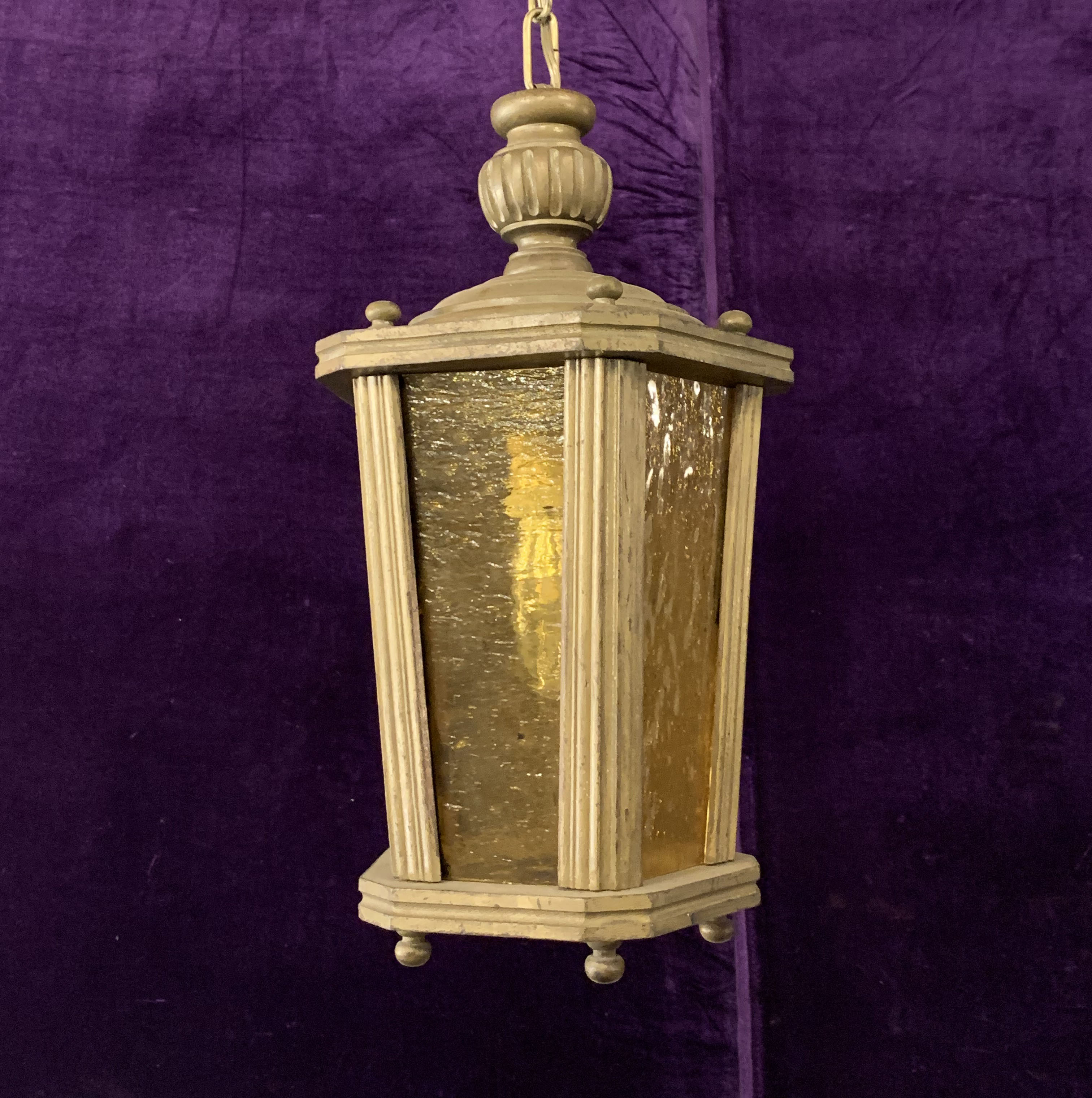 Antique Brass Lantern