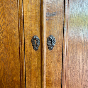 Antique Dutch Oak Cabinet - SOLD