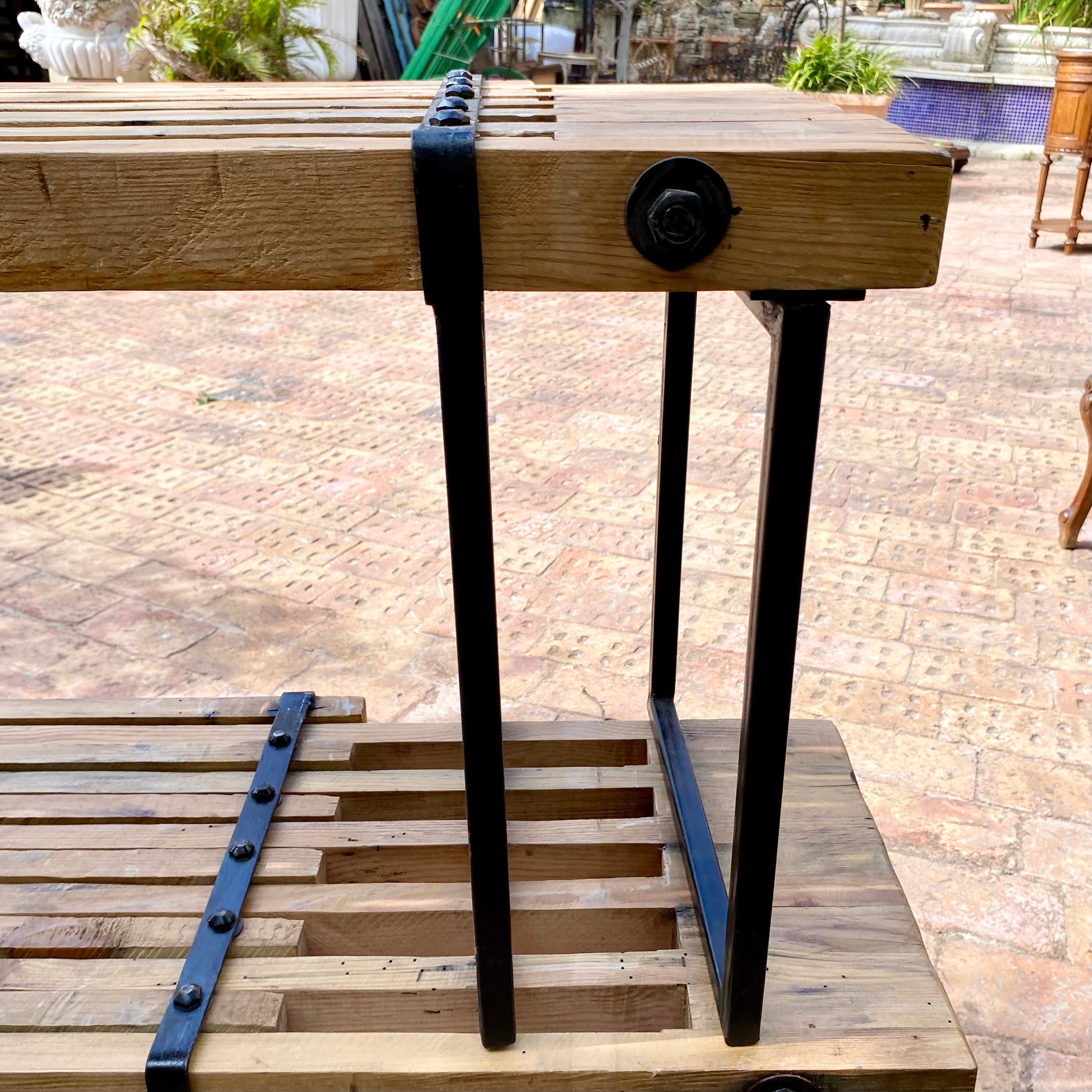 Wooden Extendable Benches