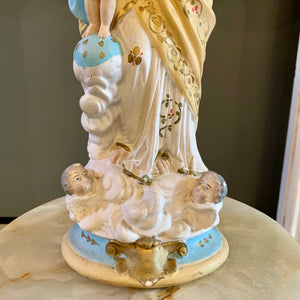 Beautiful Statue of Mary and Baby Jesus - SOLD