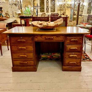 Sizable and Sturdy Antique Desk