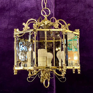 Beautiful Polished Brass Lantern