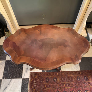 Antique Hand Carved Mahogany Table