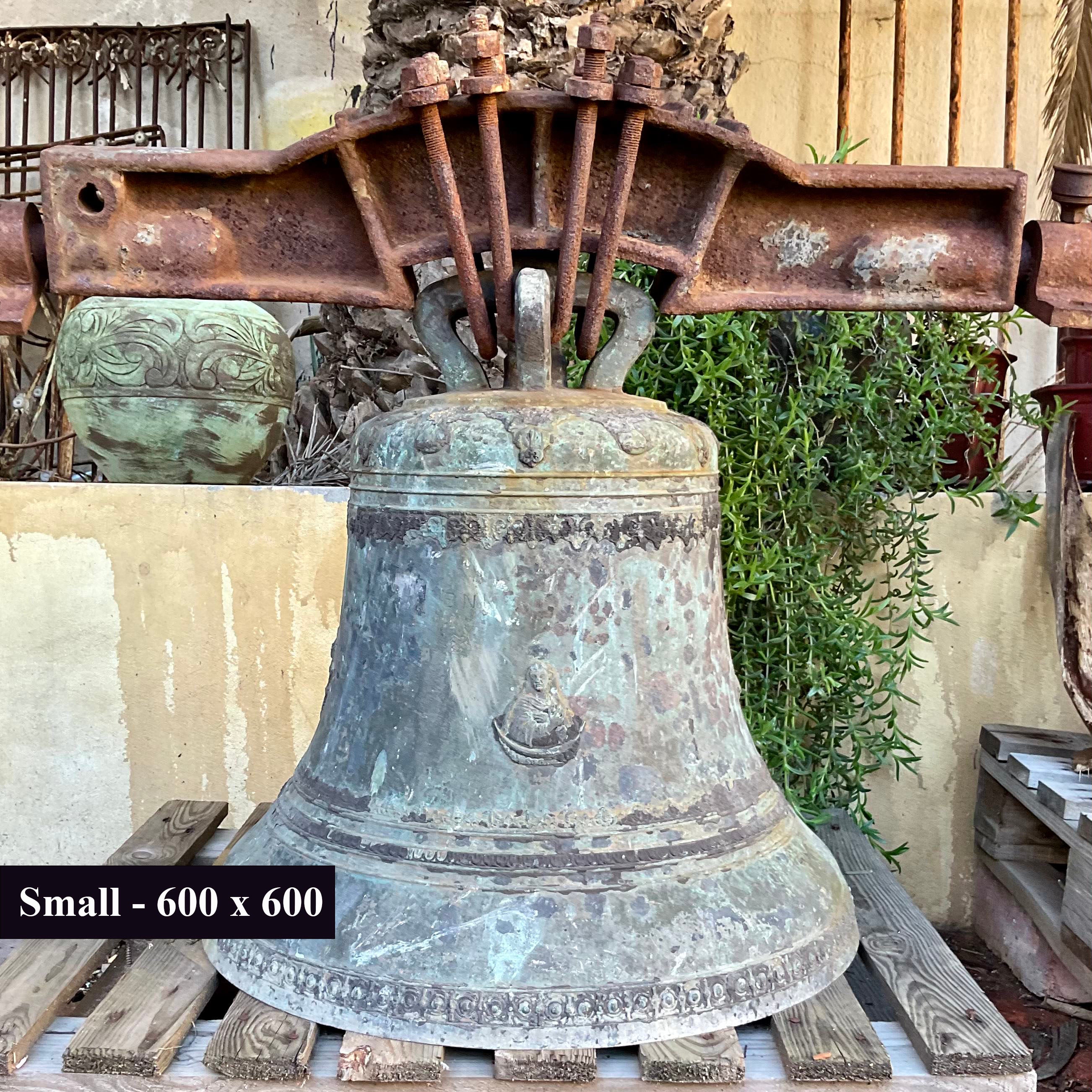 Antique Bronze Church Bells - Four Sizes Available