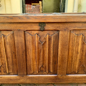 Large Antique Oak Chest