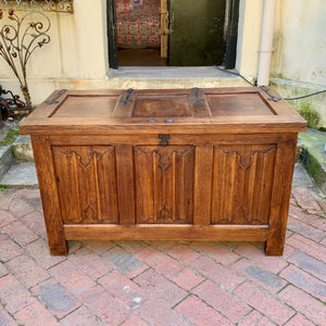 Large Antique Oak Chest