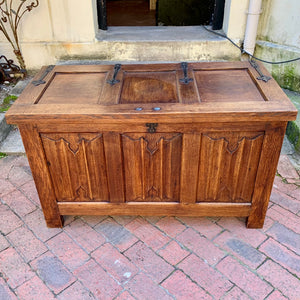 Large Antique Oak Chest