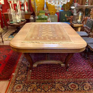 Impressive and Large Antique Walnut Extendable Dining Table