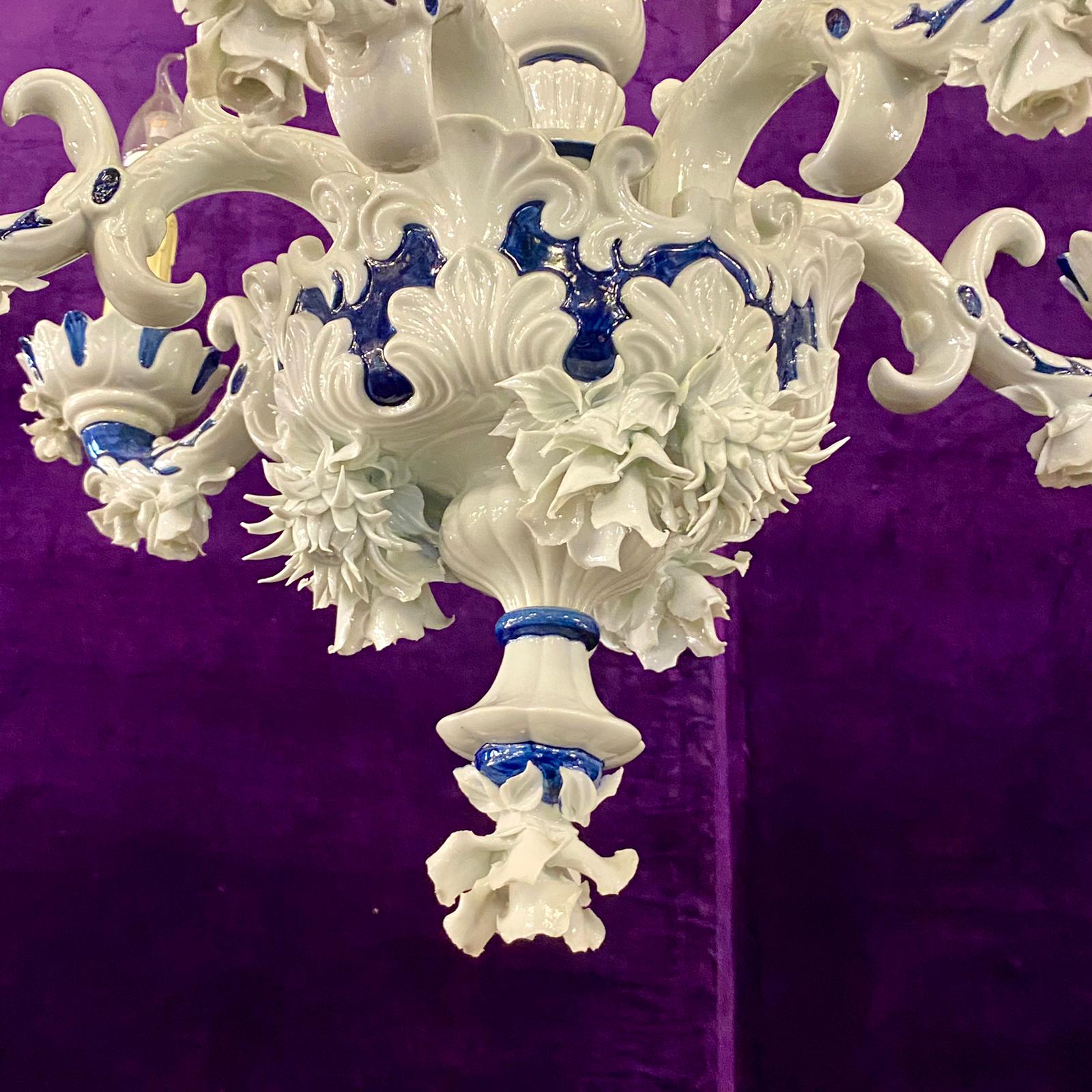 Elegant Porcelain Chandelier