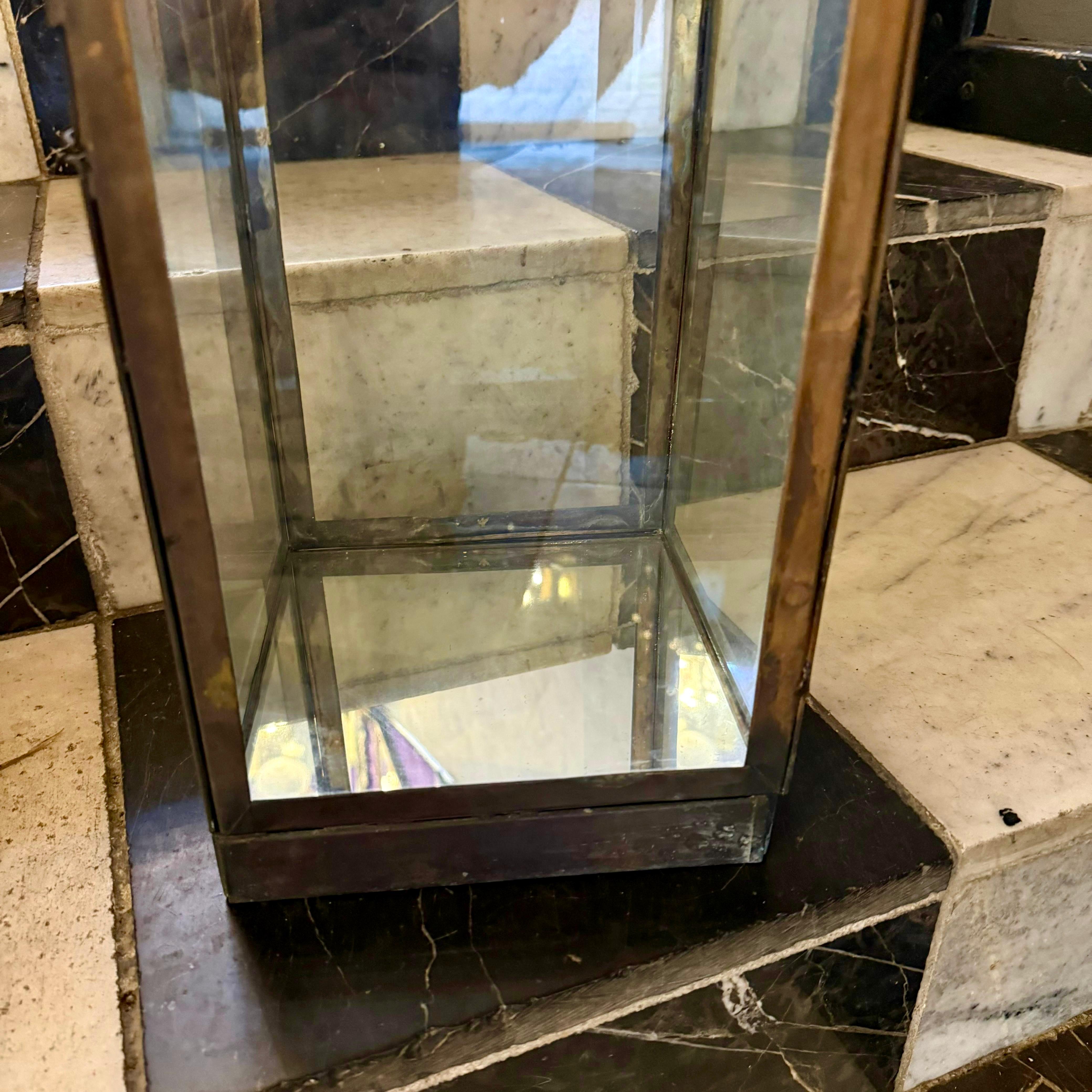 Large Decor Patina Lantern - SOLD