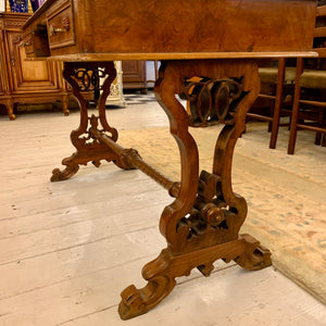 Small Antique Oak Writers Bureau