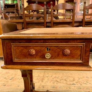 Small Antique Oak Writers Bureau