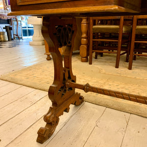 Small Antique Oak Writers Bureau