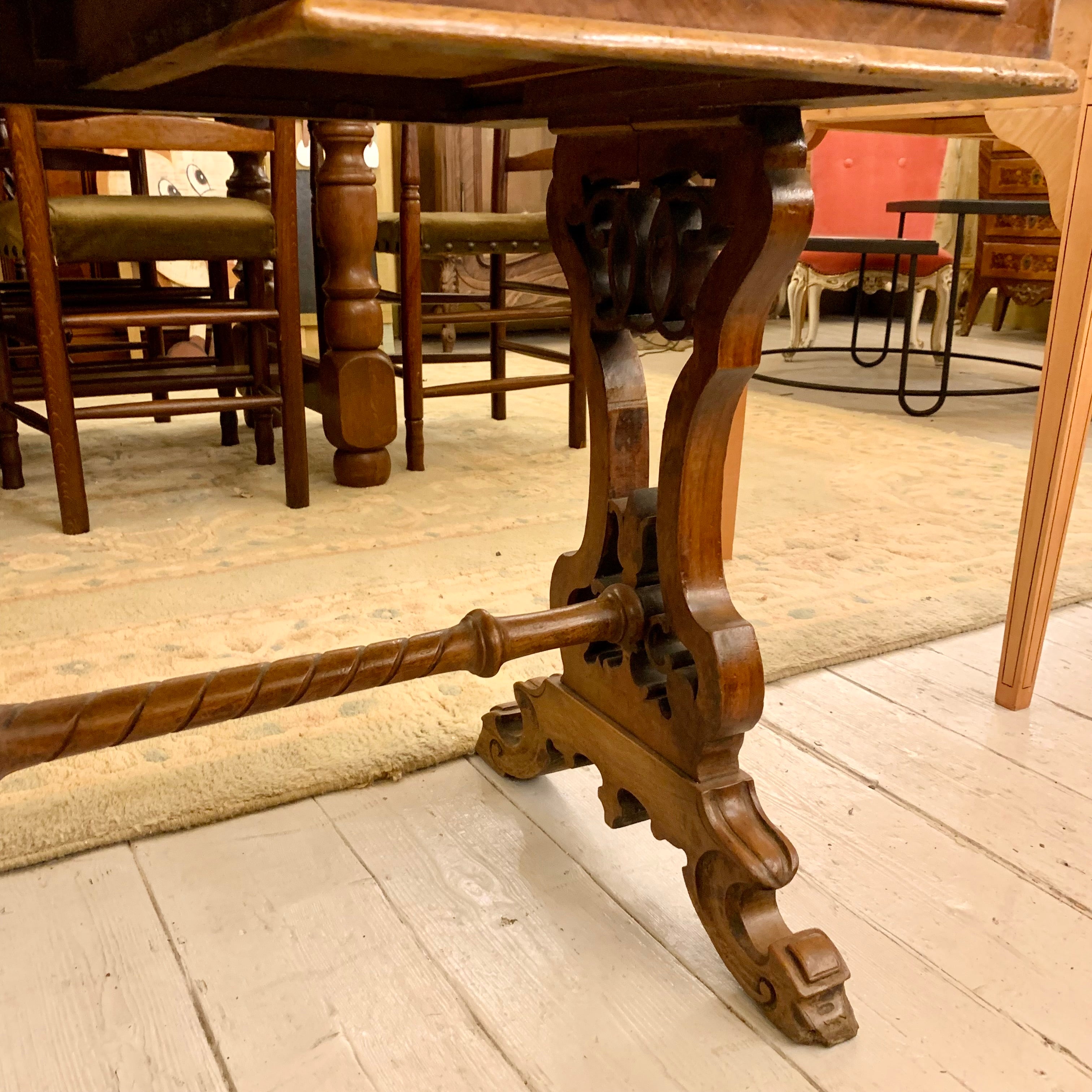 Small Antique Oak Writers Bureau