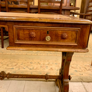 Small Antique Oak Writers Bureau