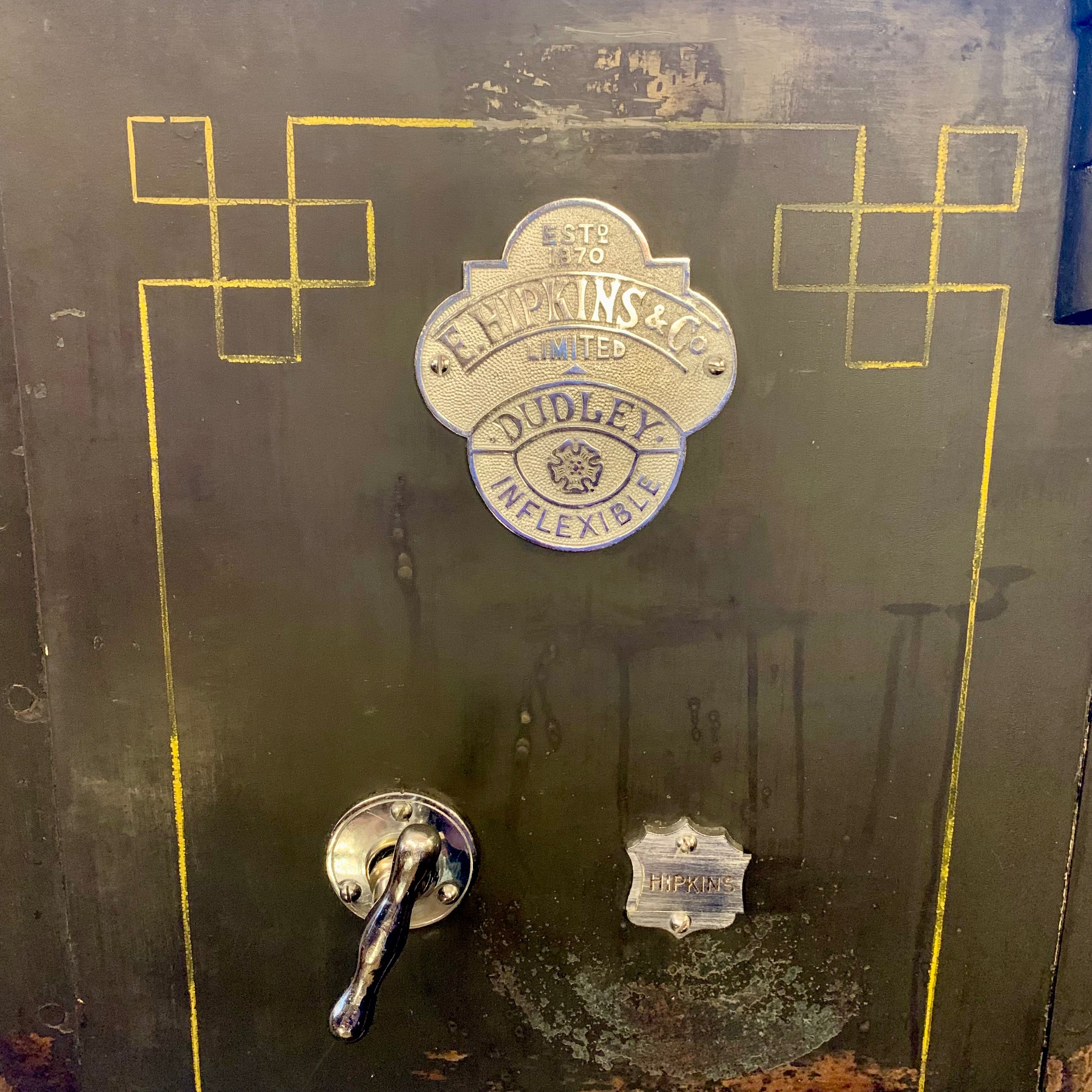 Antique "E. Hipkins & Co" Safe