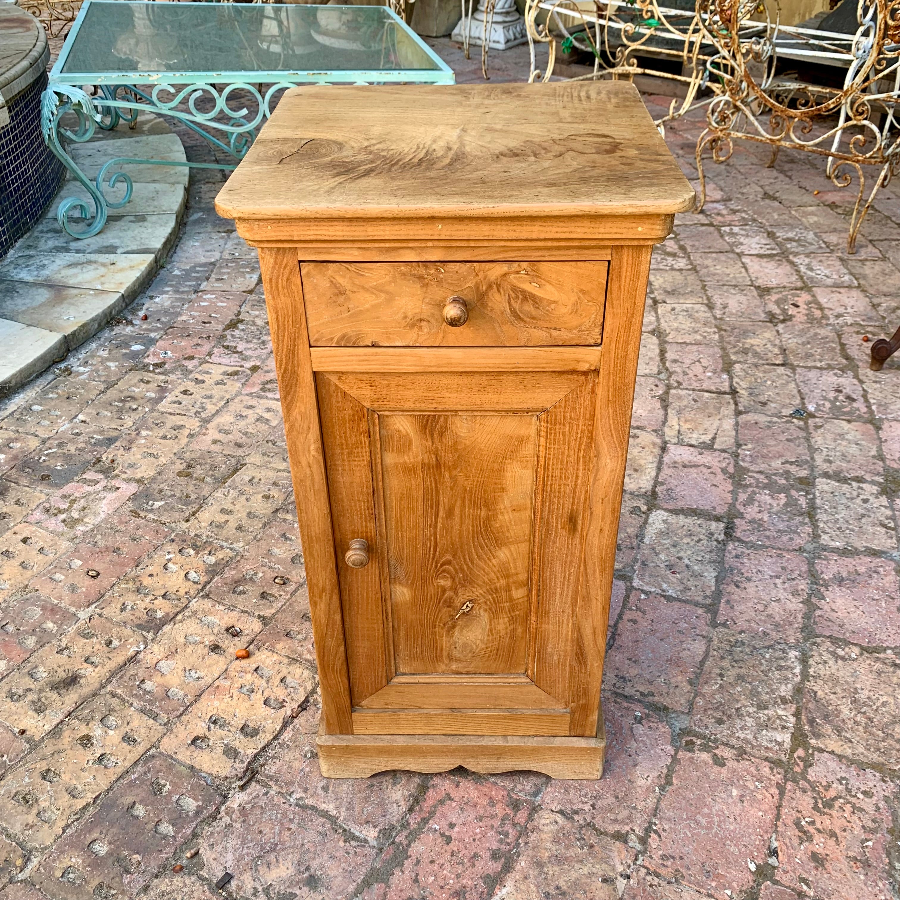 Single Oak Pedestal