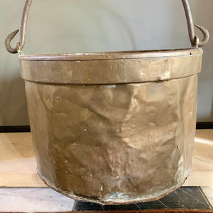 Antique Copper Jam Pot